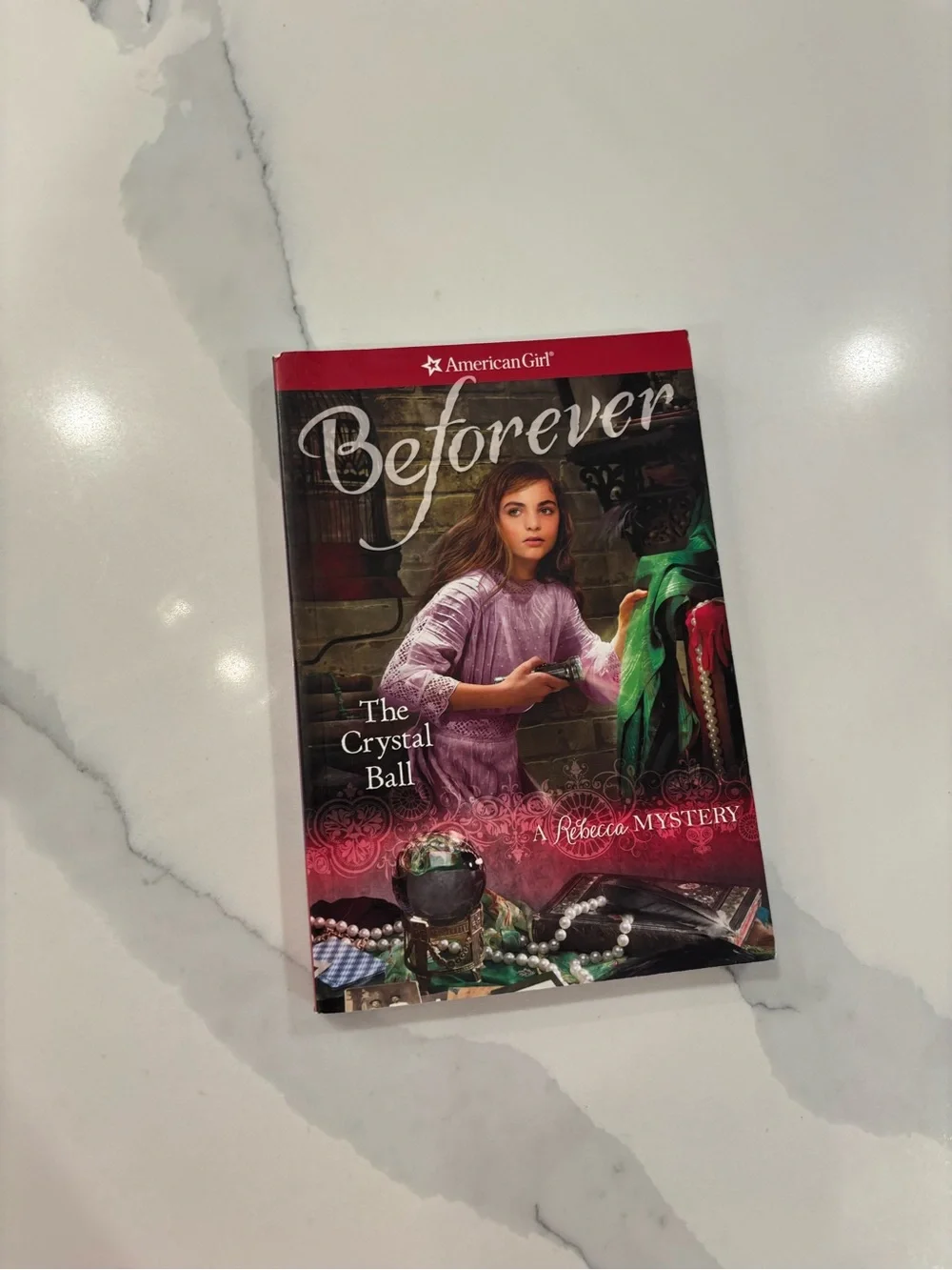 American Girl Beforever Book Trio - Red and Orange Accents